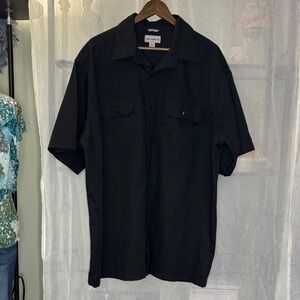 Carhartt Black Casual Button Down Shirt